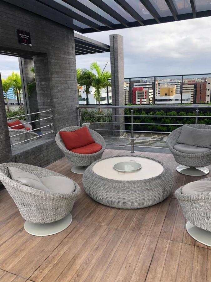 Ponta Verde - Vista Para O Mar Aparthotel Maceió Kültér fotó