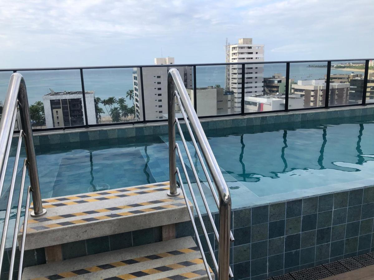 Ponta Verde - Vista Para O Mar Aparthotel Maceió Kültér fotó